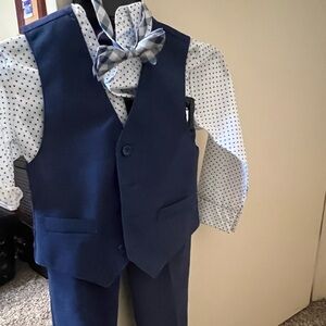 Van Heusen Navy Suit Set for Toddlers